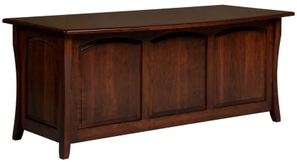 Rustic Cherry Executive Desk