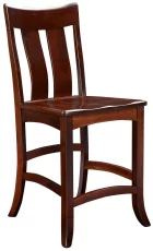 Benezet Counter Stool in Solid Wood