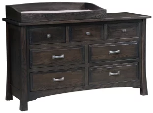 Nursery Changing Table with Drawers