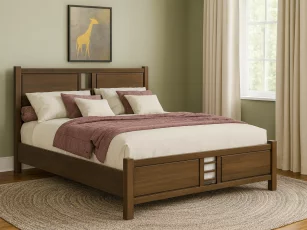 Benicia Amish Panel Bed