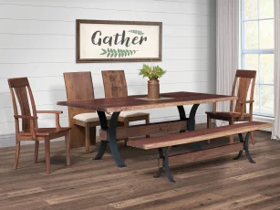 Bessemer Industrial Dining Set