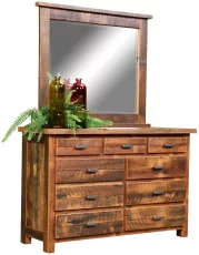Bonney Lake Reclaimed Mirror Dresser