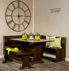 Oak Kitchen Nook and Benches