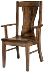 Brown Maple Arm Chair