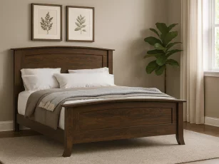 Handcrafted Panel Bed