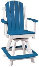 Cannelburg Outdoor Swivel Bar Chair
