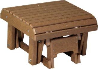 Antique Mahogany Cape Lookout Gliding Footrest