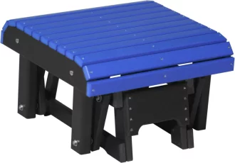 Blue and Black Cape Lookout Gliding Footrest