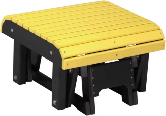 Yellow and Black Cape Lookout Gliding Footrest