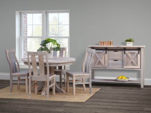 Carmel Reclaimed Dining Set image 1