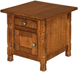 Carnaby Street Storage End Table