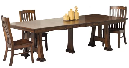 Quartersawn White Oak Dining Set