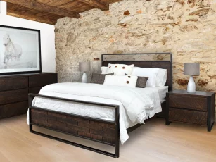Chauncey Industrial Bedroom Set