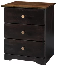 Choctaw 3-Drawer Nightstand