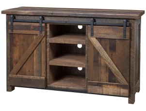 Colebrook Barn Door TV Stand