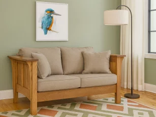 Colonial Cottage Living Room Loveseat