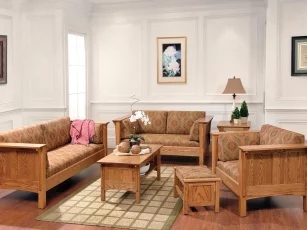 Shaker Styled Amish Living Room Set