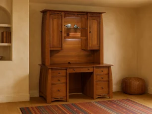 Coronado Hutch Top Desk