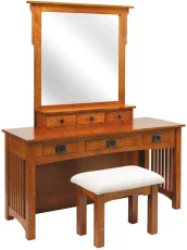 Amish Made Dressing Chest and Bench