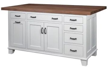 Danielle 6-Drawer Island