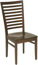 Side Chair in Brown Maple