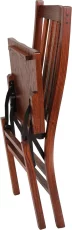 Fold-able Solid Wood Chair
