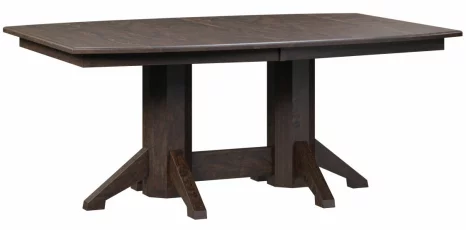 Exmore Double Pedestal Table