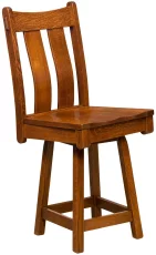 Fontana Swivel Craftsman Bar Stool