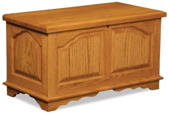 Fuller Storage Chest in Red Oak