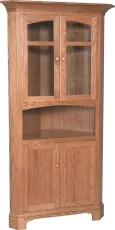 Galena Corner China Hutch