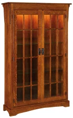 2-Door Enclosed Bookcase