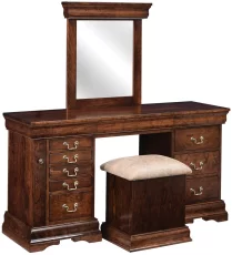 Glenburn Vanity Dresser and Bench