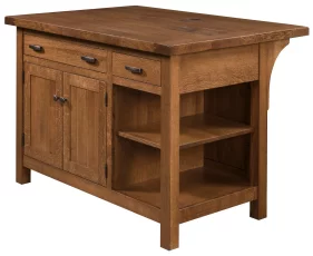 Gosnell 2-Drawer Kitchen Island