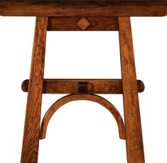 Hardwood Table Trestle