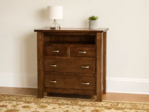 Harper 4-Drawer Media Chest