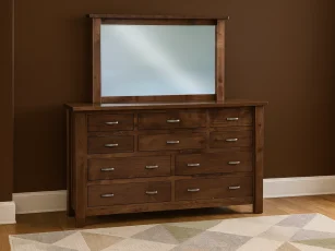 Harper Low Mirror Dresser