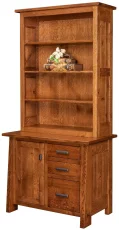 Hartington 3-Drawer Bookcase Credenza