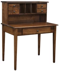 Small Shaker Desk with Hutch