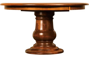 Brown Maple Pedestal