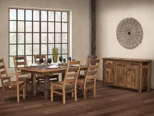 Shown with Flagstaff Chairs and Croydon Server