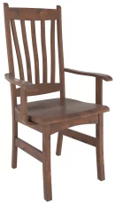 Brown Maple Arm Chair