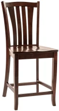 Kauri Cliffs Solid Wood Amish Bar Chair