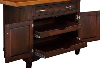 Shown with Standard Pullouts