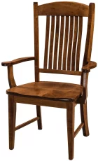 Keaton Amish Arm Chair in Brown Maple