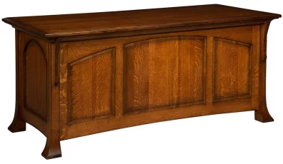 Custom Wood Executive Desk