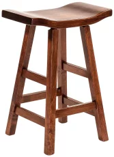 Lennox Saddle Counter Stool