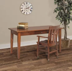 Library Table with Office Chair