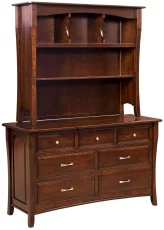 Luxembourg Baby Dresser with Hutch