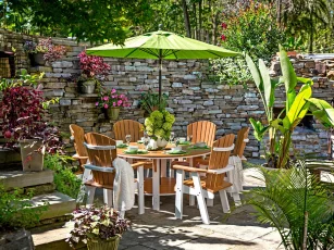 Maya Bay Outdoor Bistro Set image 1