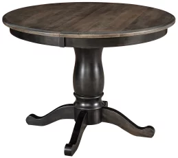 Brown Maple Pedestal Table